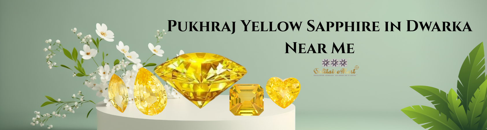 Pukhraj Yellow Sapphire in Dwarka Near Me
